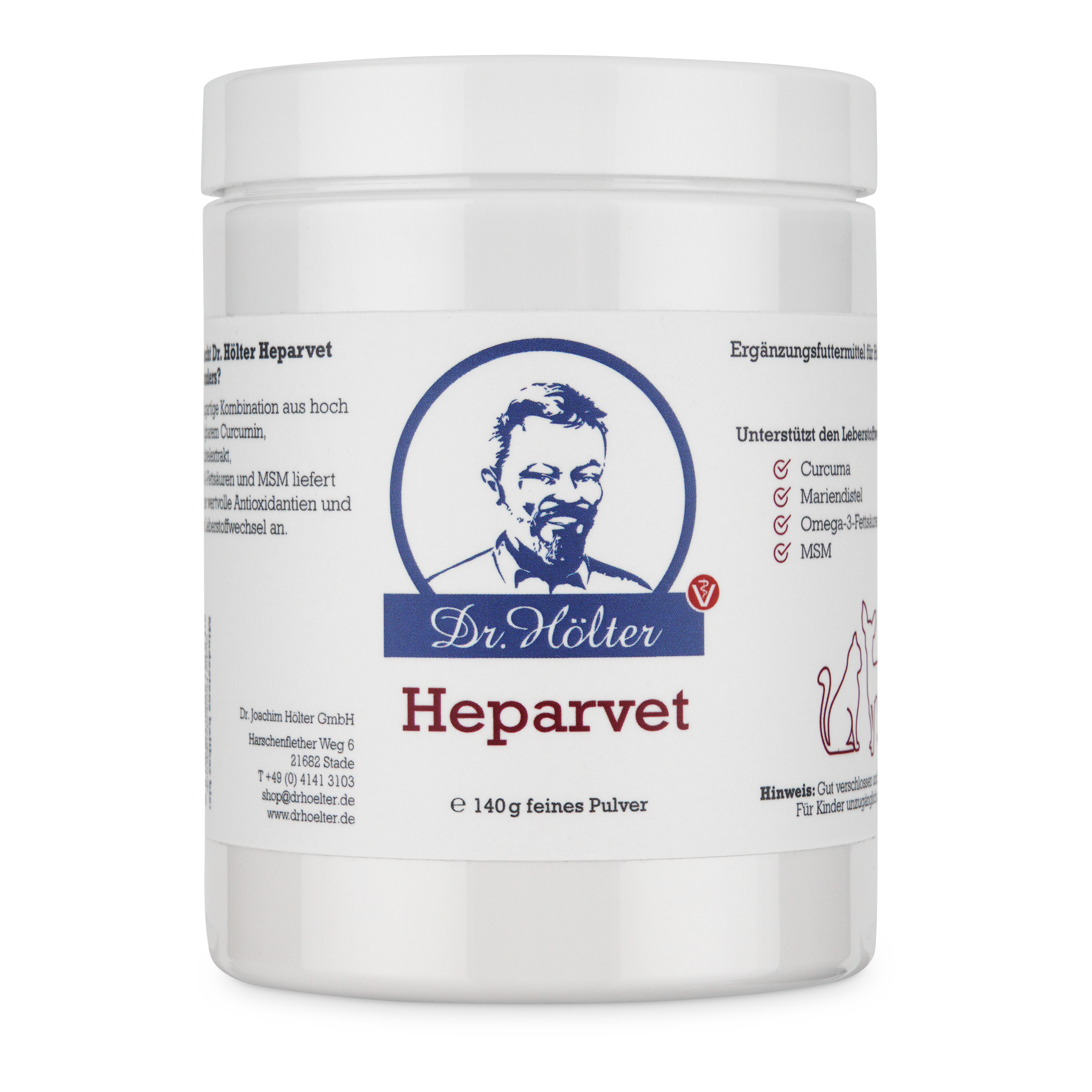 Dr. Hölter Ergänzungsfutter & Aufzucht Dr. Hölter Heparvet 140 g
