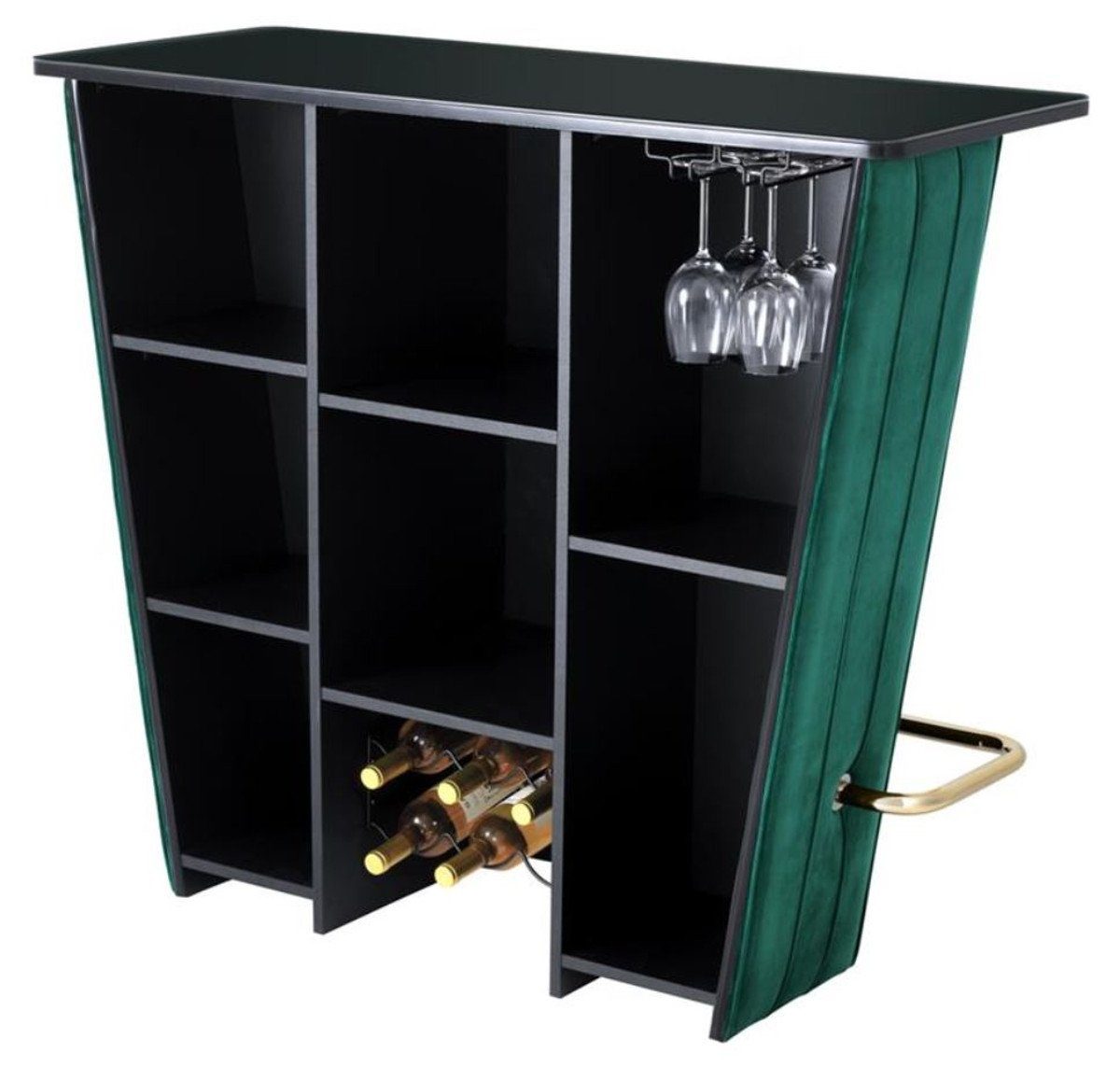 Casa Padrino Barschrank Luxus Barschrank 120 x 48 x H. 104,5 cm - Hotel Möbel
