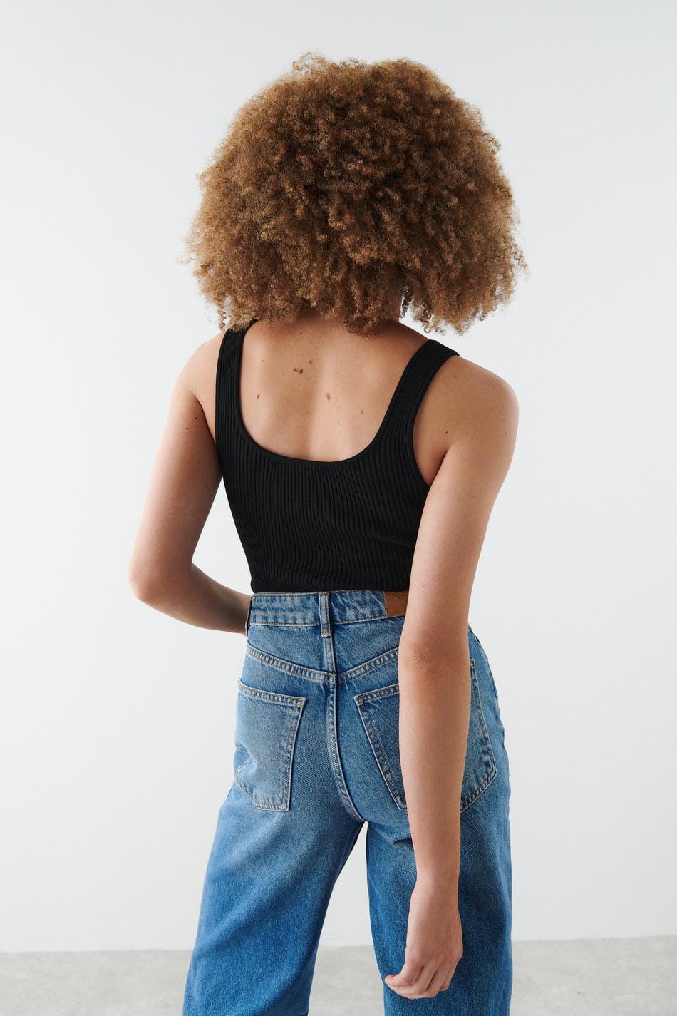 Clara knitted singlet