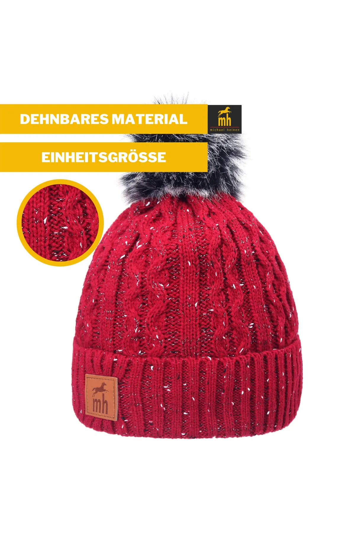 Michael Heinen  Wintermütze warm, kuschelig und gemütlich