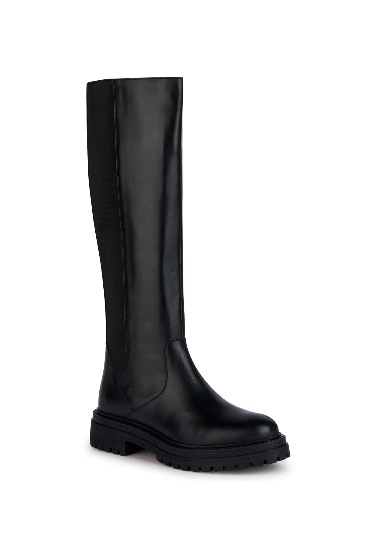 Geox  Stiefel - Schwarz - Blockabsatz