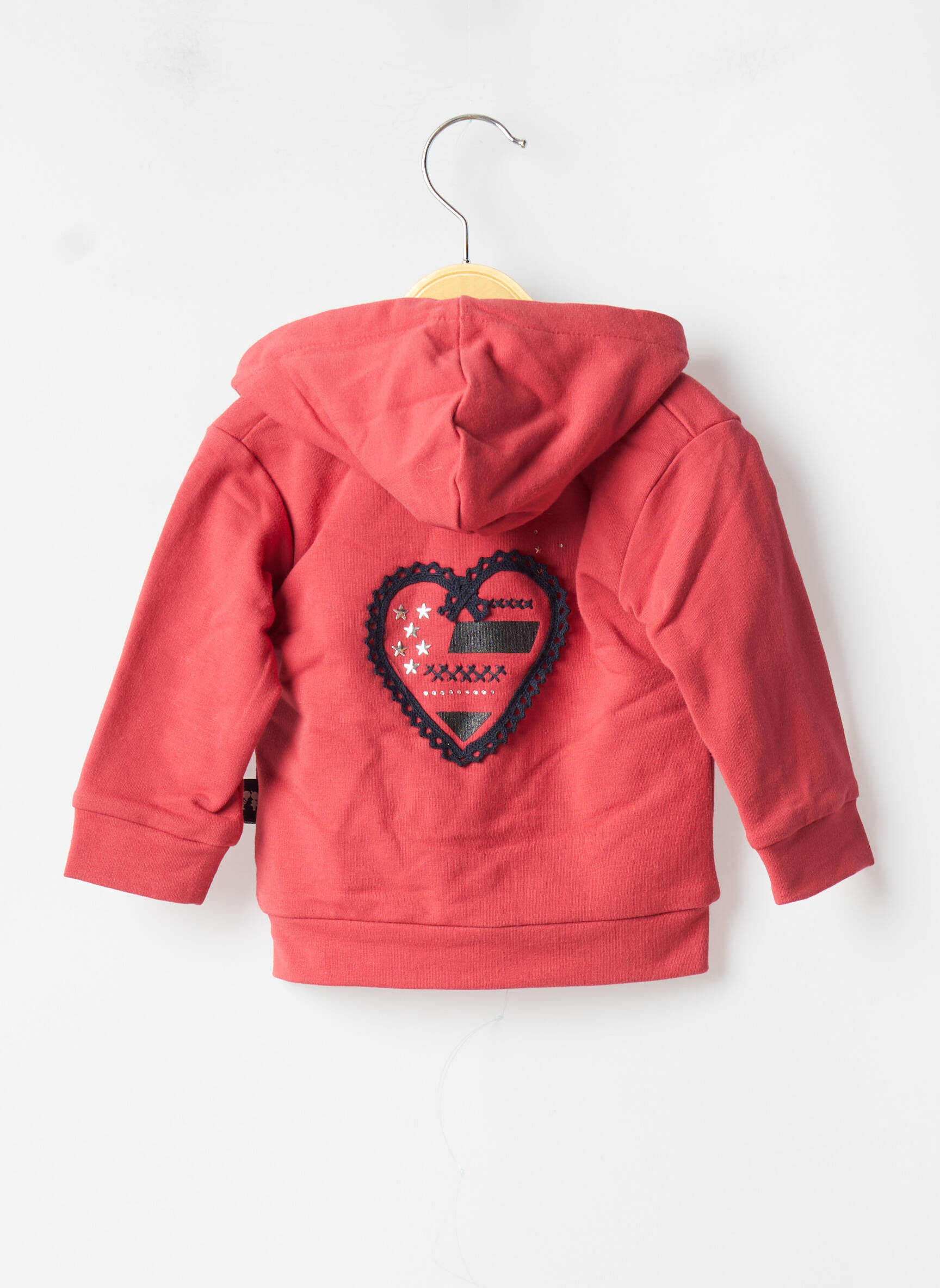Nano Nanette Vestecasual Fille couleur rouge