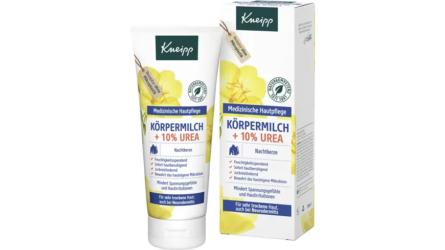 Kneipp Medizinische Hautpflege Körpermilch + 10% UREA Nachtkerze 200 ml