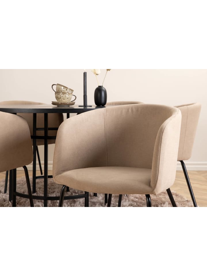 ebuy24 Essgruppe Copenhagen 1 Khaki 140 x 140 cm günstig kaufen onesize
