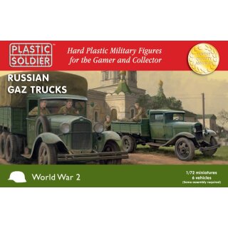 1:72 Russian GAZ Trucks