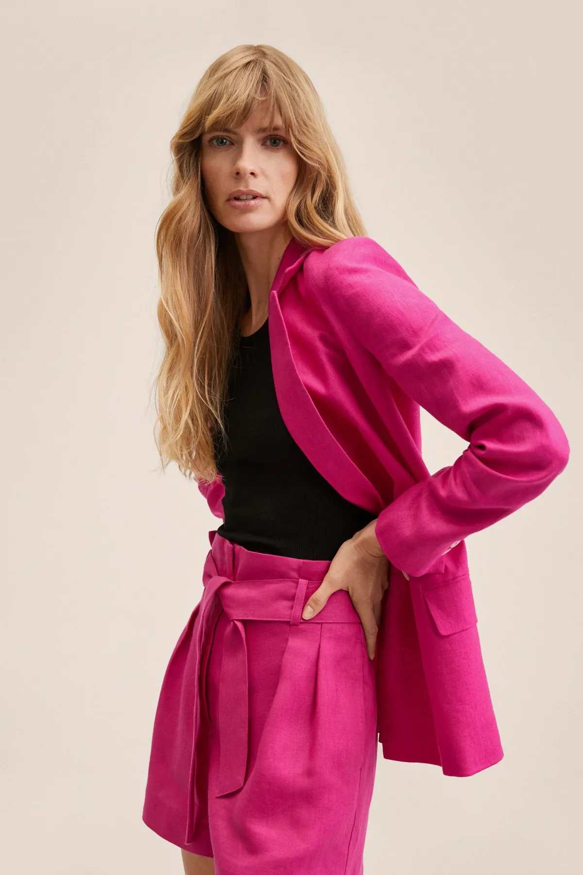 MANGO  27007878 Damen/Mädchen Fuchsie
