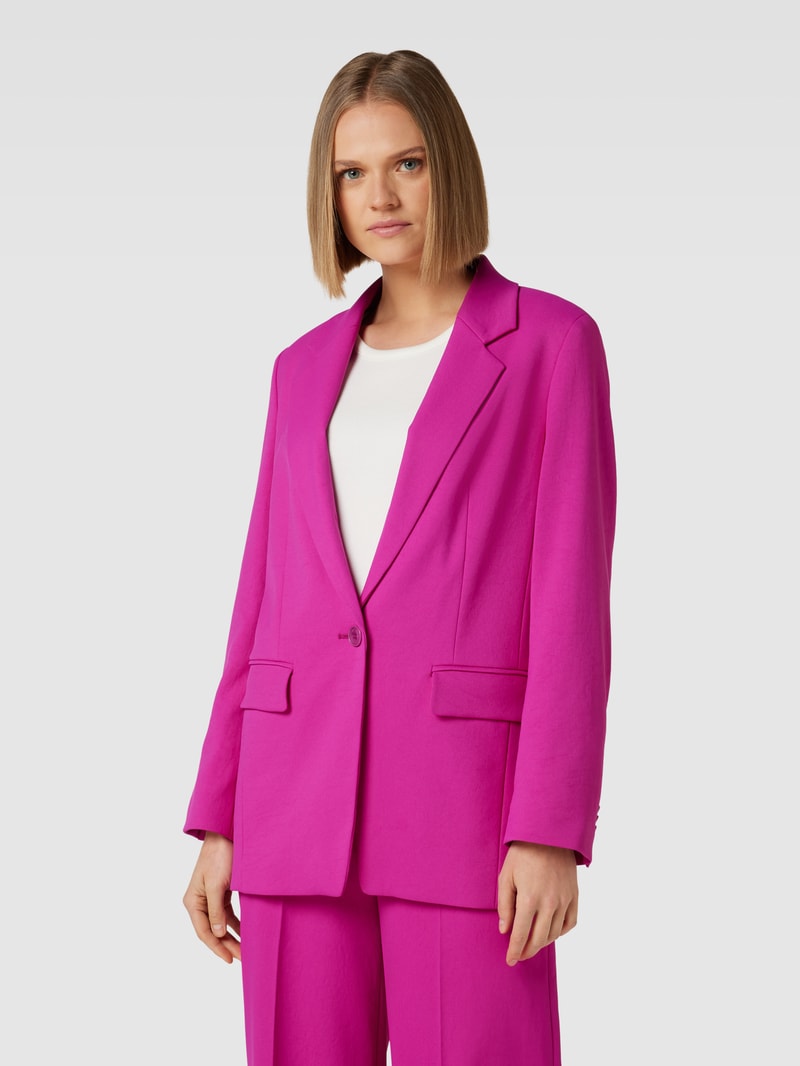 Blazer mit Reverskragen Modell 'GLENDALE' in purple