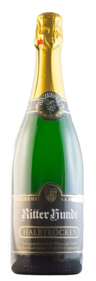 Ritter Hundt Sekt halbtrocken - Weingut Schloßgartenhof