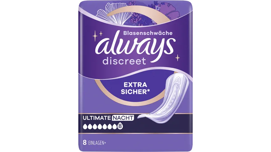 Always Discreet Inkontinenz Ultimate Nacht