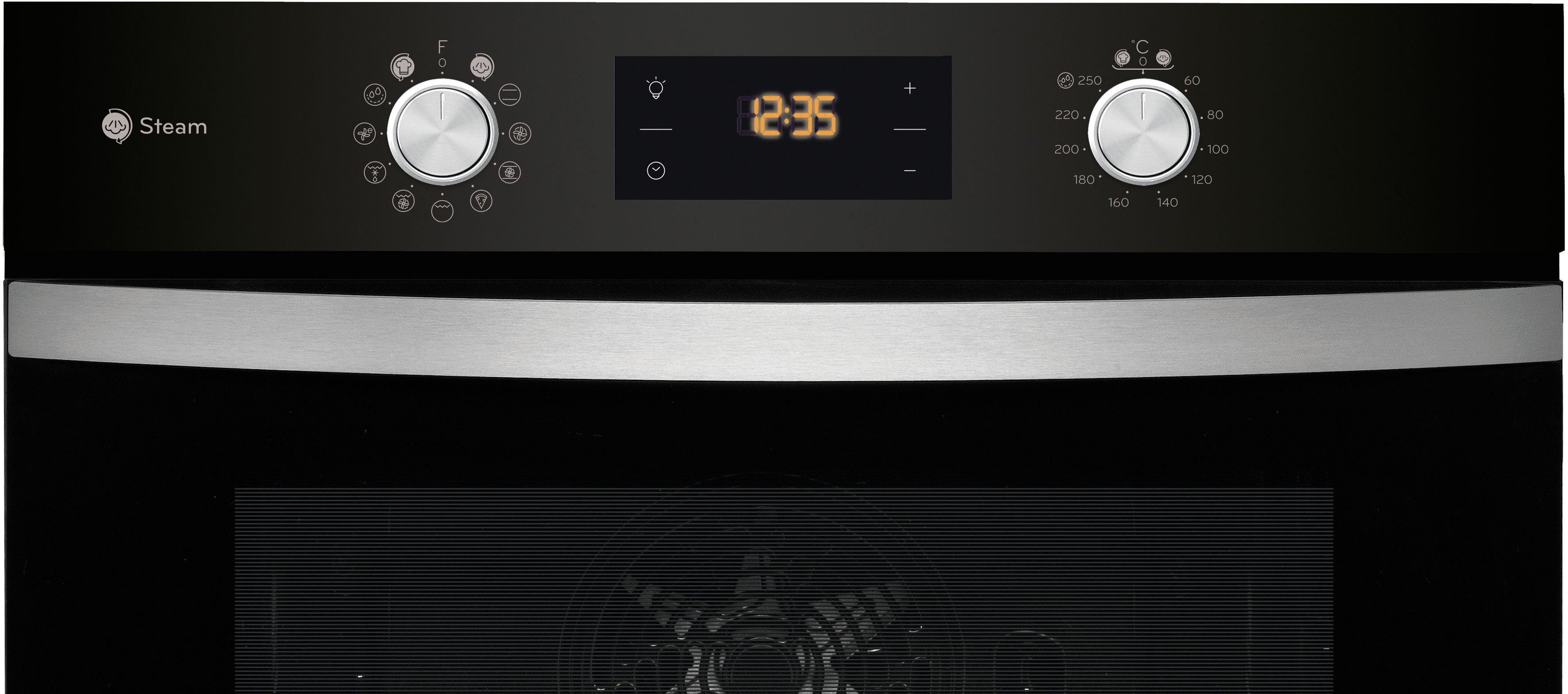 Privileg Backofen-Set BAKO Turn&Go Steam 600, mit Backauszug, Hydrolyse, mit Dampffunktion und Induktion