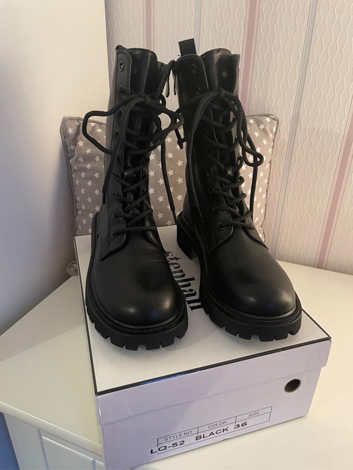 STEPHAN Boots schwarz günstig kaufen 36