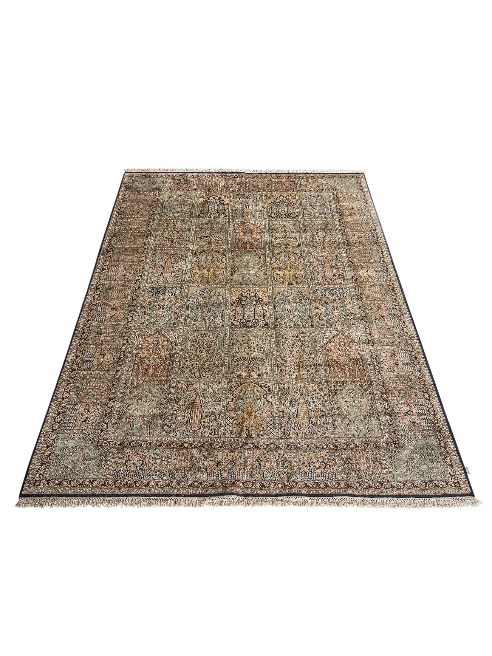 Kaschmir Seide 18/18 ca. 182 x 290 cm, Unikat / Einzelstück