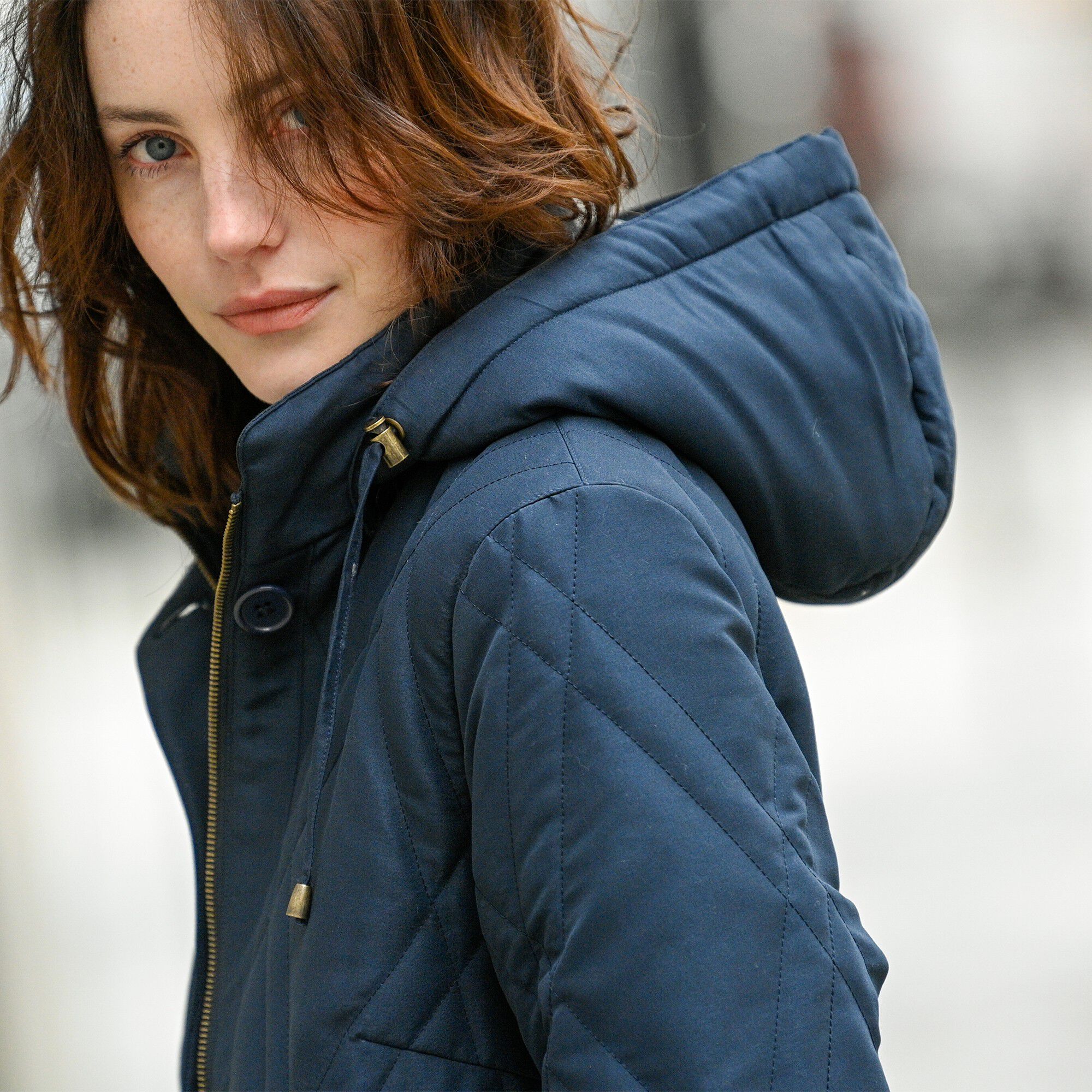 Parka matelassée microfibre