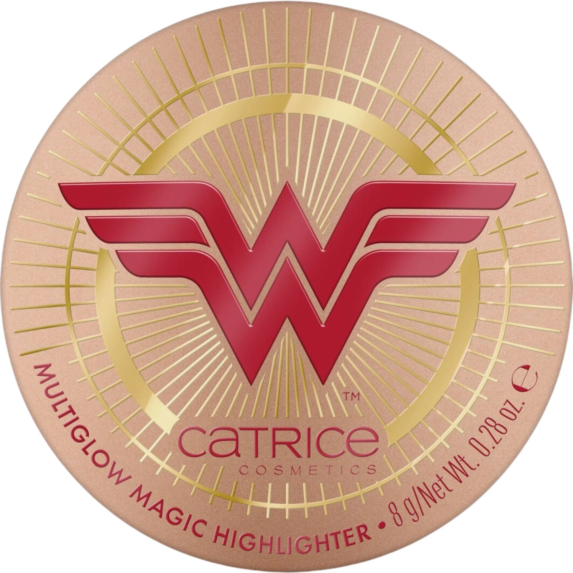 Iluminador facial mágico multibrillo de Wonder Woman - Iluminadores y resaltadores