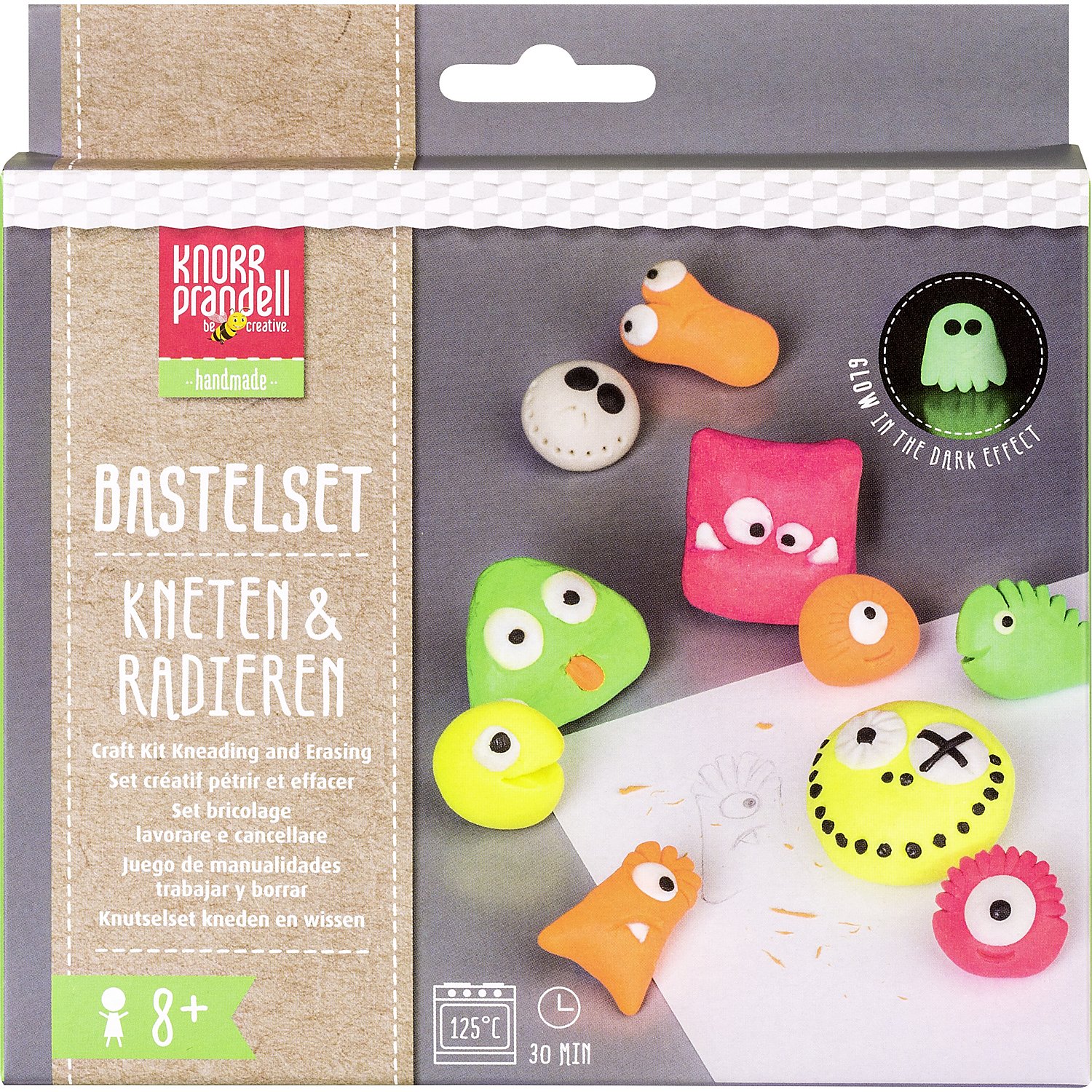 Bastel-Set Kneten & Radieren 