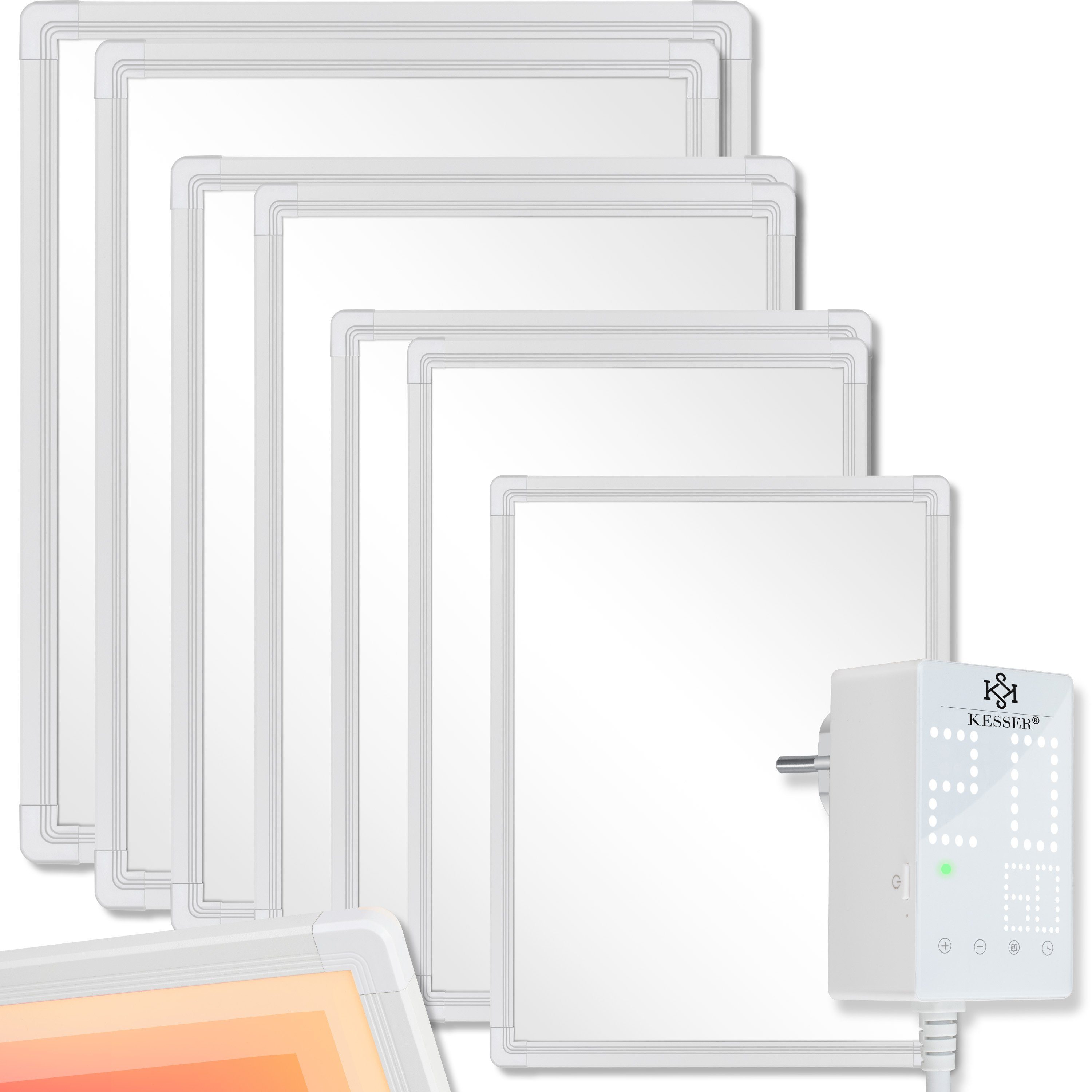KESSER Infrarotheizung, Infrarotheizung mit Thermostat Infrarot Elektro Wand Heizung
