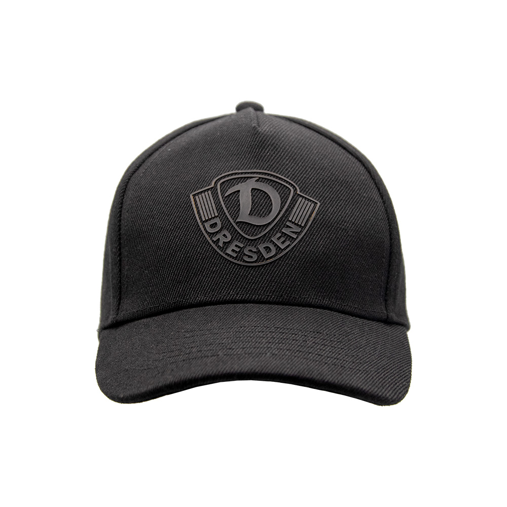 Kinder Basecap LOGO schwarz-gelb