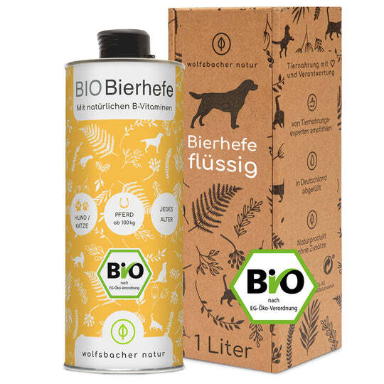 Wolfsbacher Natur Ergänzungsfutter & Aufzucht Wolfsbacher Natur Bio Bierhefe 1 l