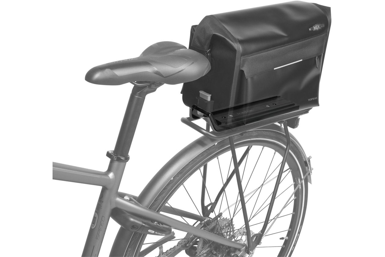 Topeak Omni QuickTrack Adapter fu00fcr Ku00f6rbe und Taschen