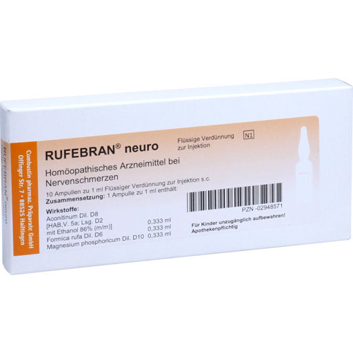 RUFEBRAN neuro Ampullen  10 St  Ampullen