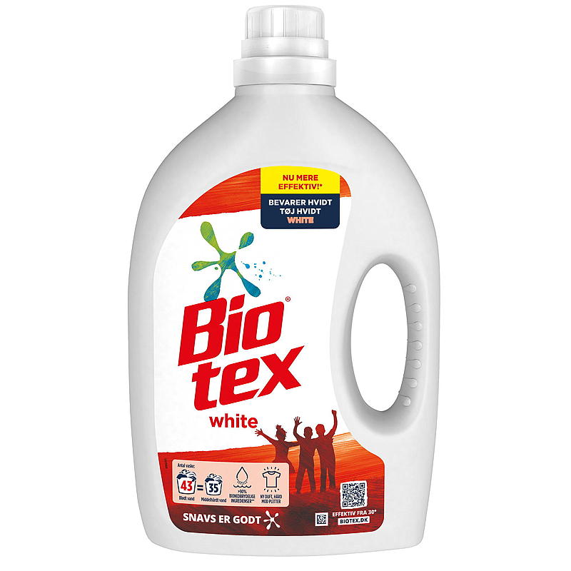 Bio Tex Vaskemiddel 1750 ml Bio Tex White