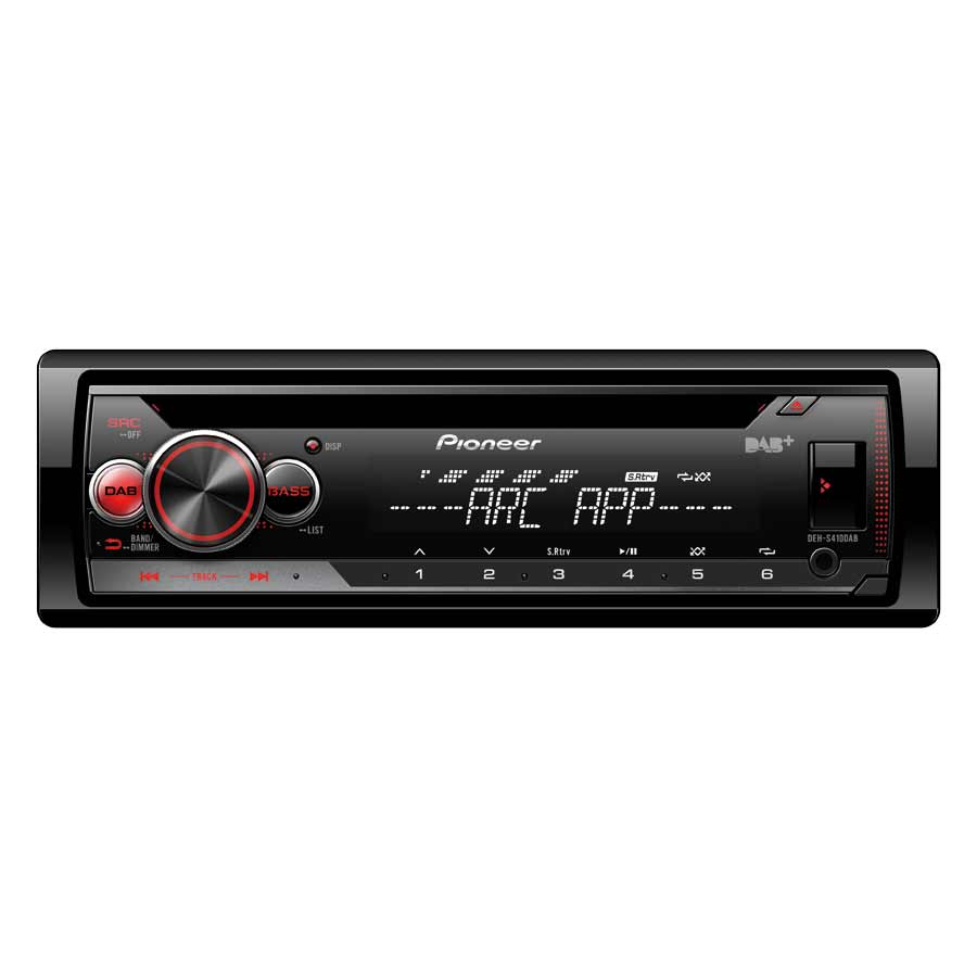 Pioneer DEH-S410DAB 1-DIN Autoradio mit DAB/DAB+ - ATU
