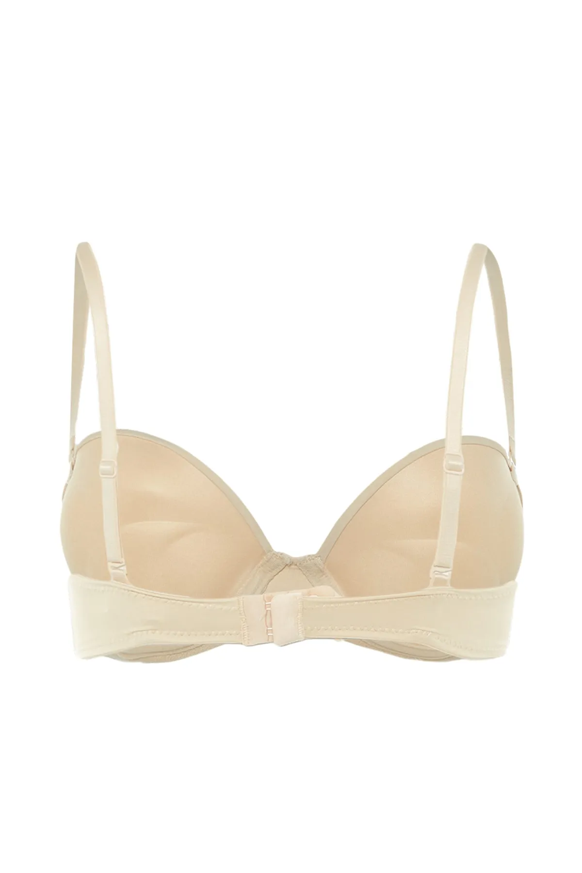 Trendyol Collection  Extra Push-Up T-Shirt-BH Strick-BH mit Trägern aus Hautseil THMAW21SU0058