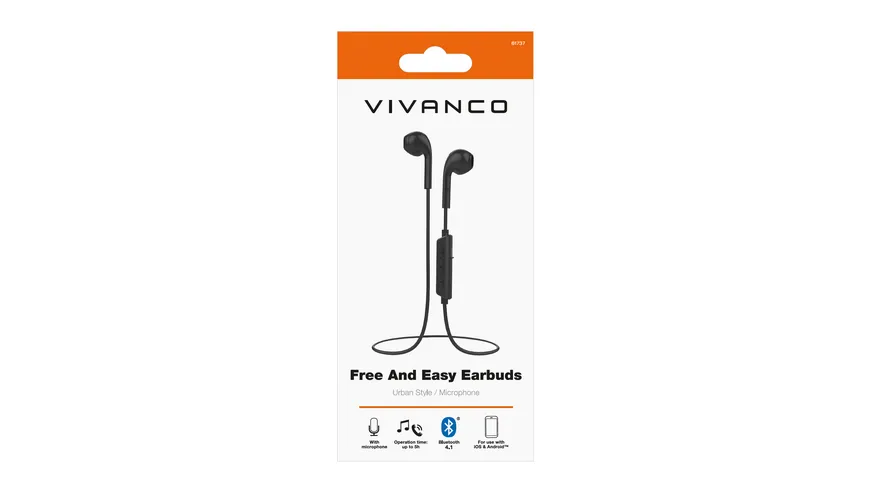 Bluetooth® In-Ear Headset, Eggshape Design