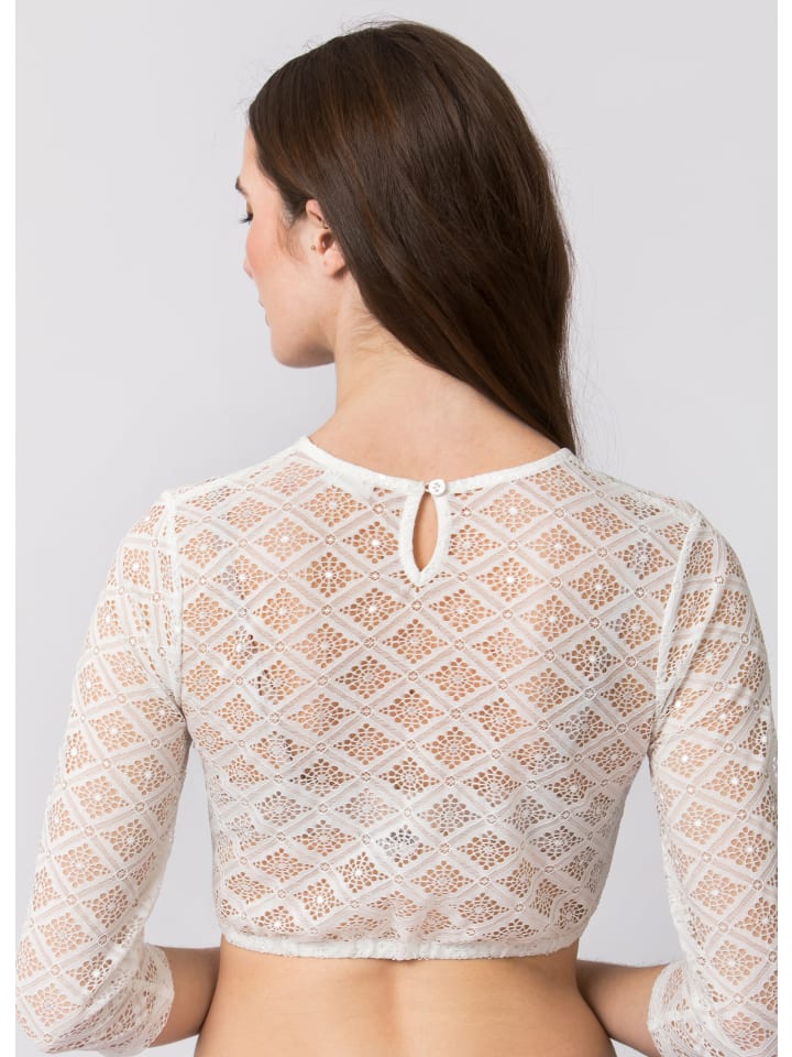 Stockerpoint Stockerpoint Dirndlbluse Holly in creme günstig kaufen