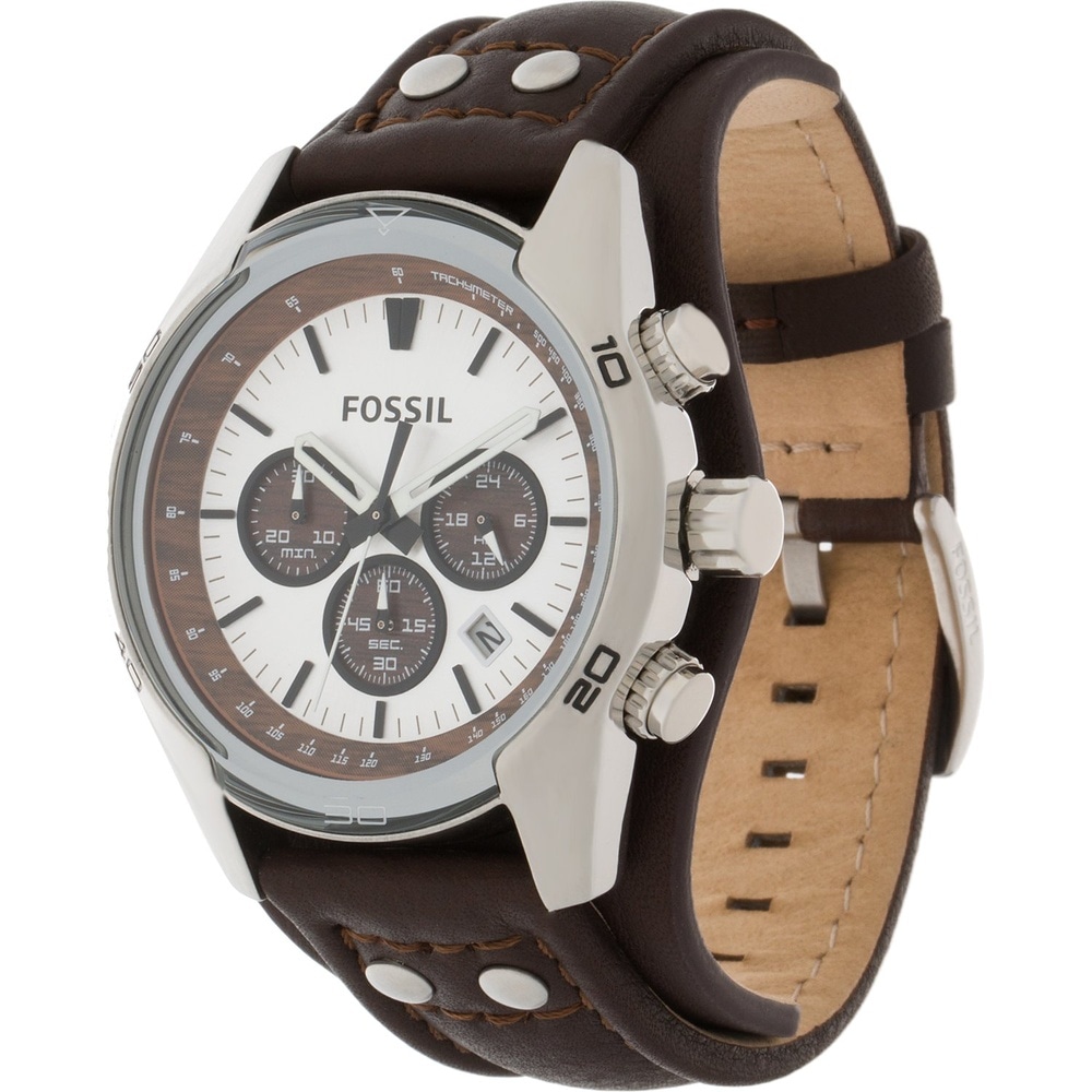 Fossil Chronographe Acier inoxydable Montre