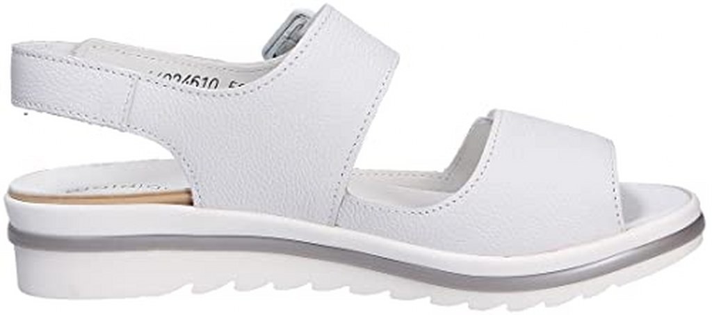 WALDLÄUFER Komfort Sandalen weiss
