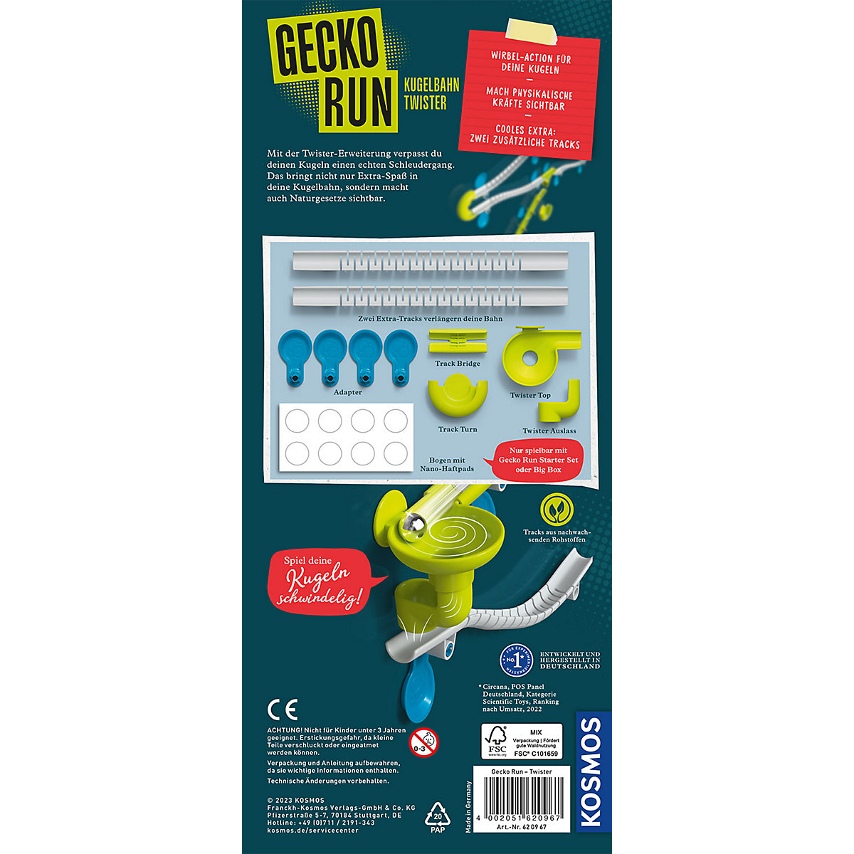 Gecko Run, Twister
