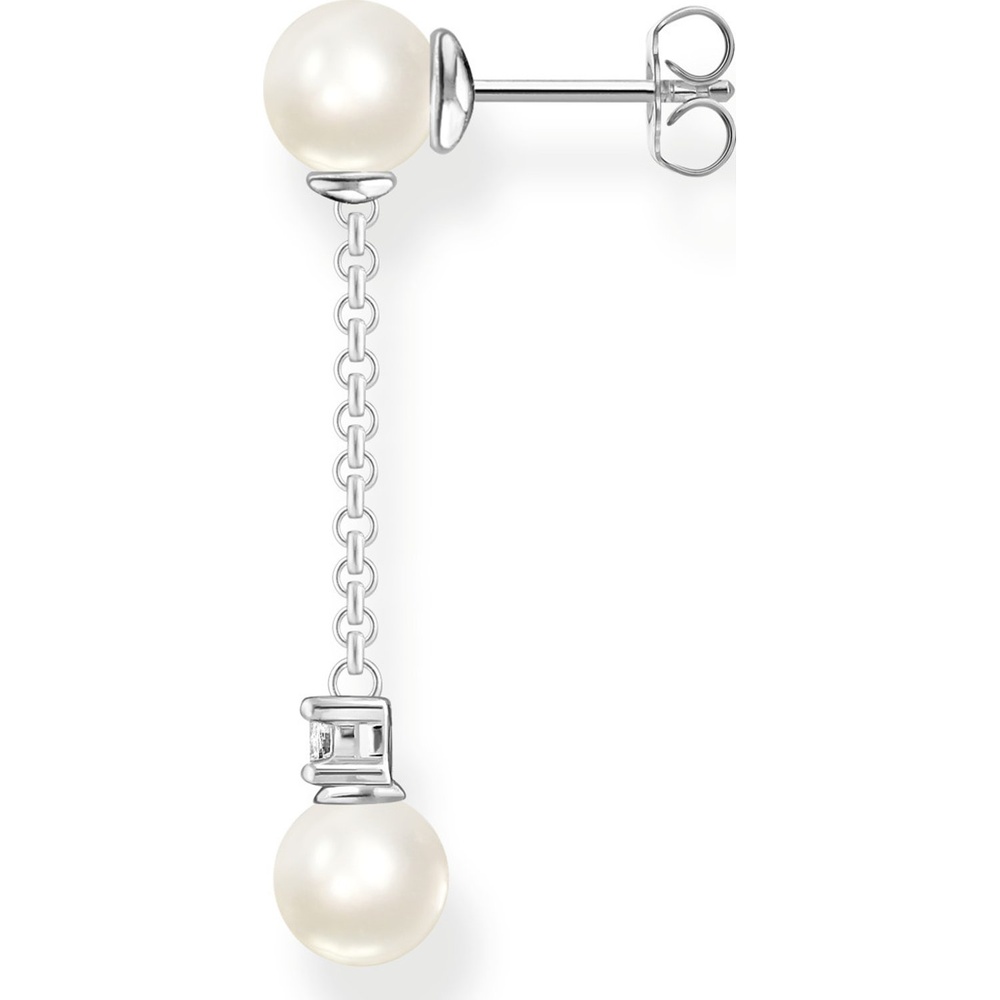 Thomas Sabo Boucle d'oreille unique 925 Argent Boucles d'oreilles