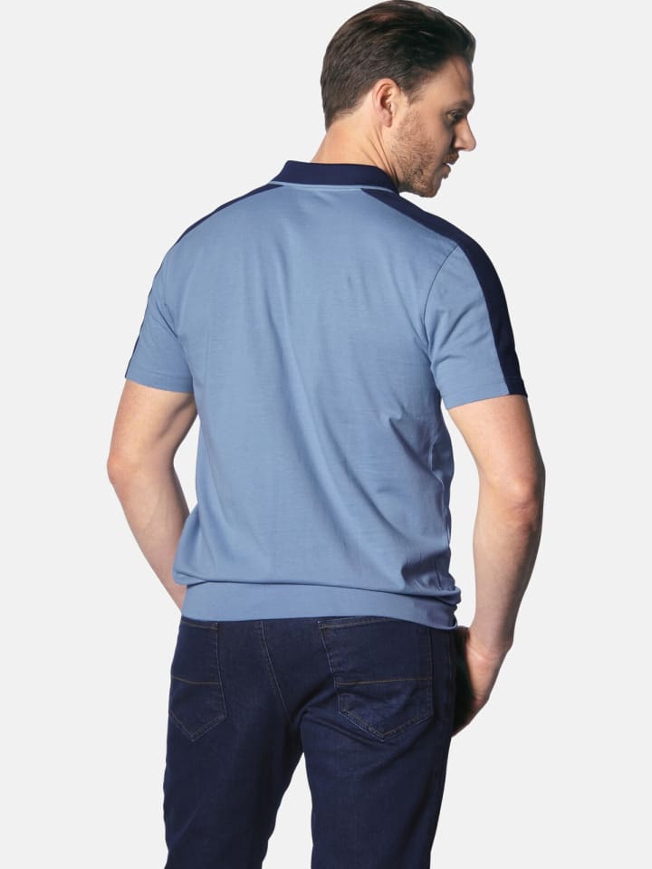 Jan Vanderstorm Poloshirt EGRON in blau günstig kaufen