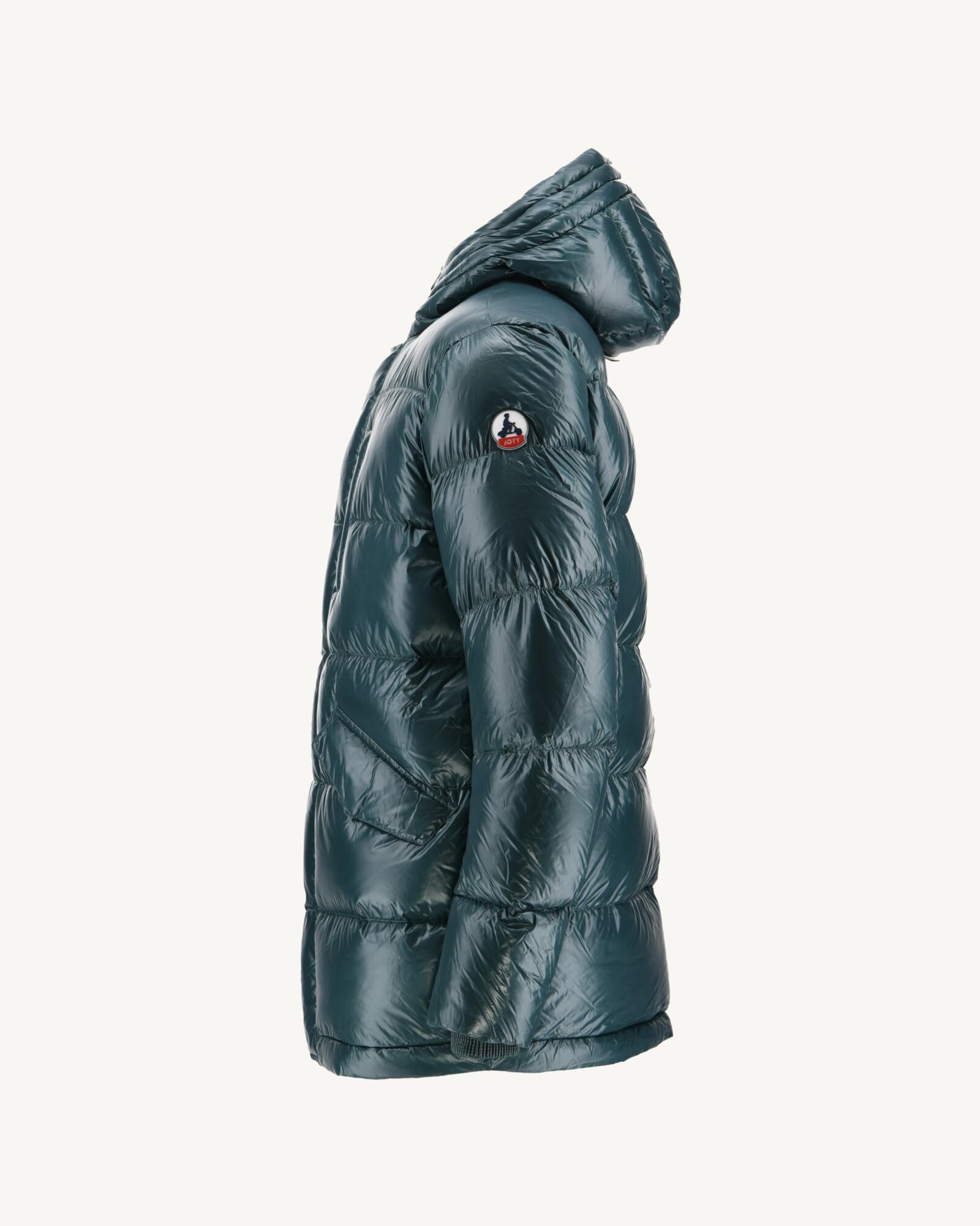 Doudoune à capuche Vert foncé Claus