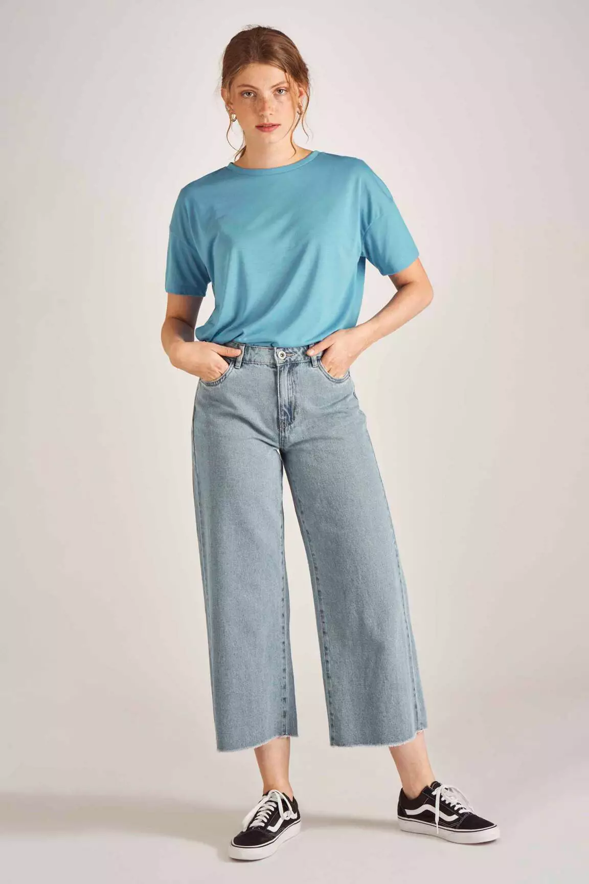Only Tshirts Femme couleur bleu