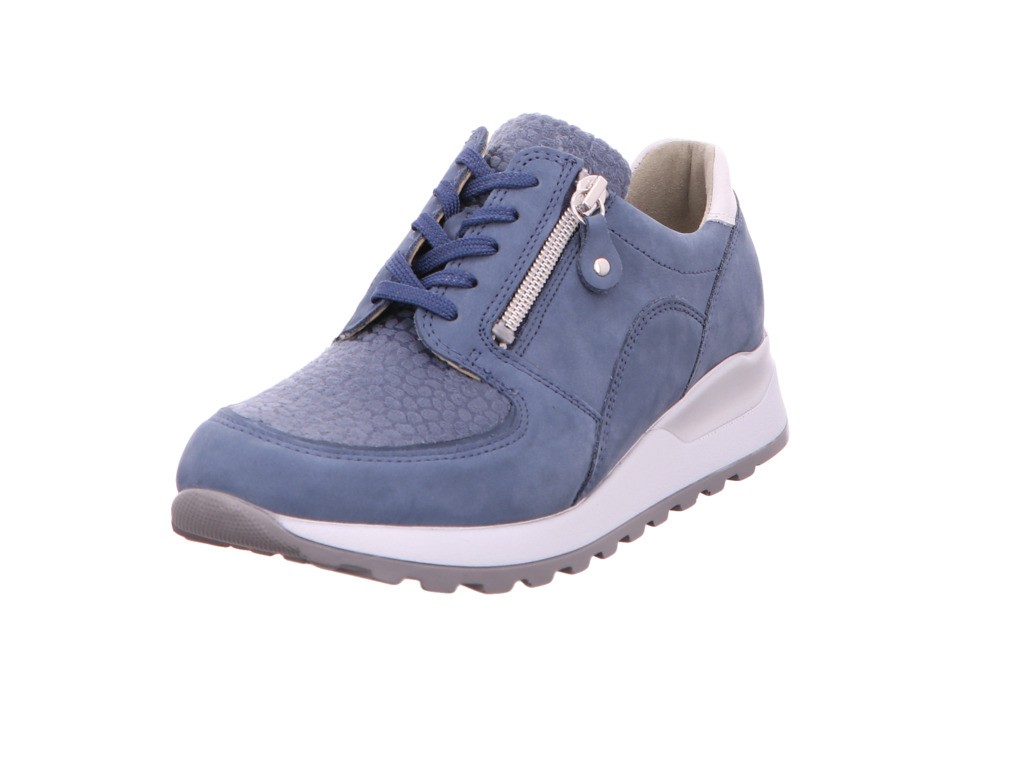 WALDLÄUFER Freizeit Schnürer blau Hiroko