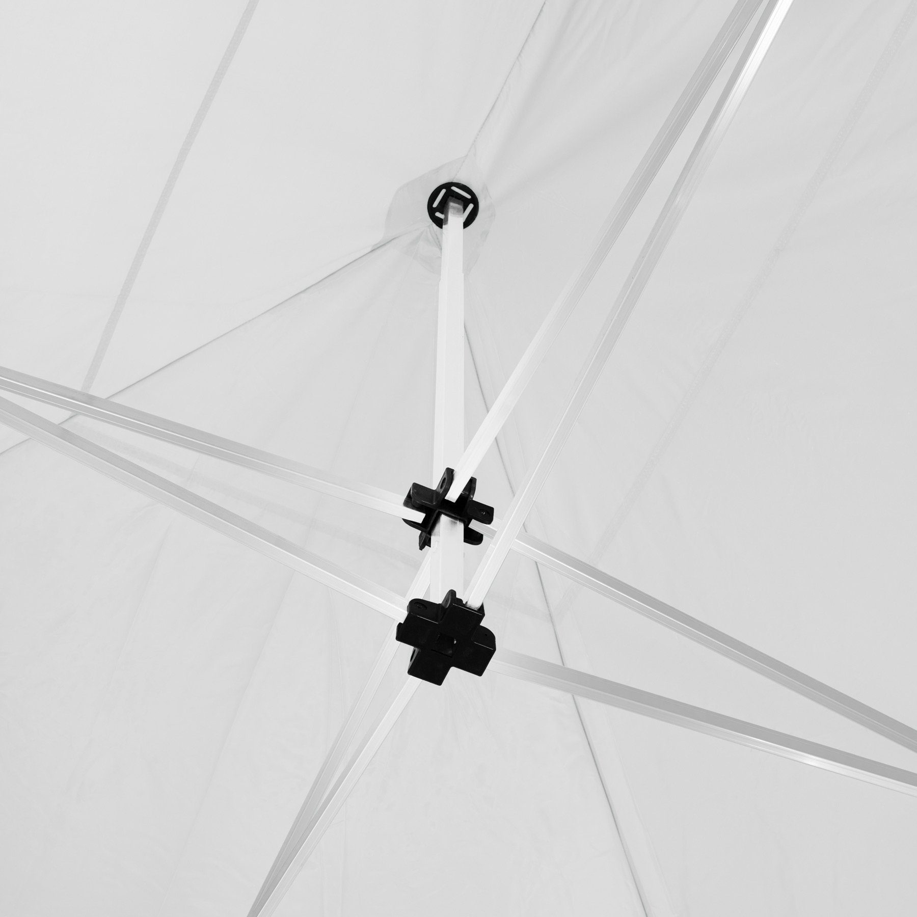tectake Pavillon Viola, mit 3 Seitenteilen, (Set inkl. Seitenteile), Verstellbare Höhe