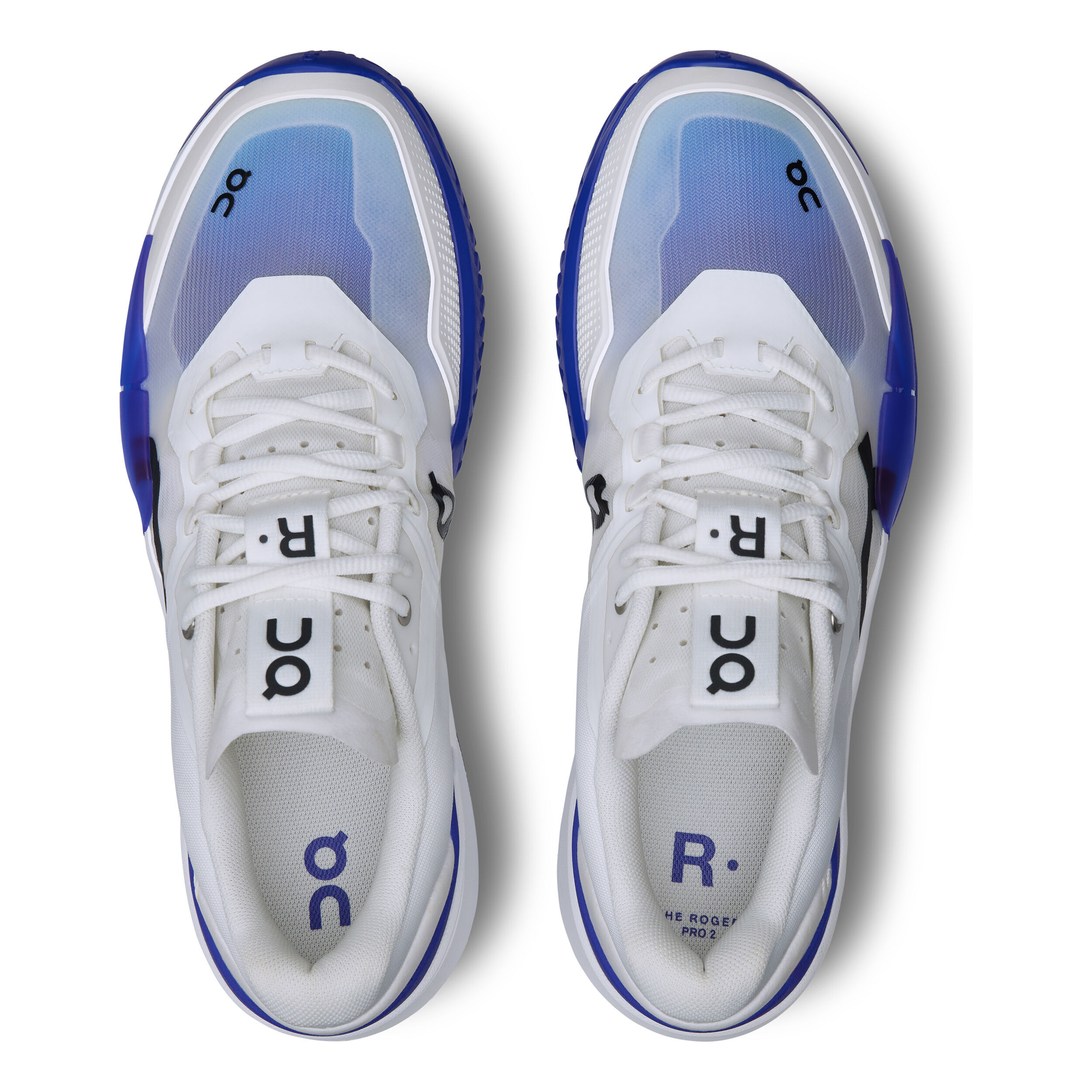 The Roger Pro 2 Allcourtschuh Herren - Weiß, Dunkelblau