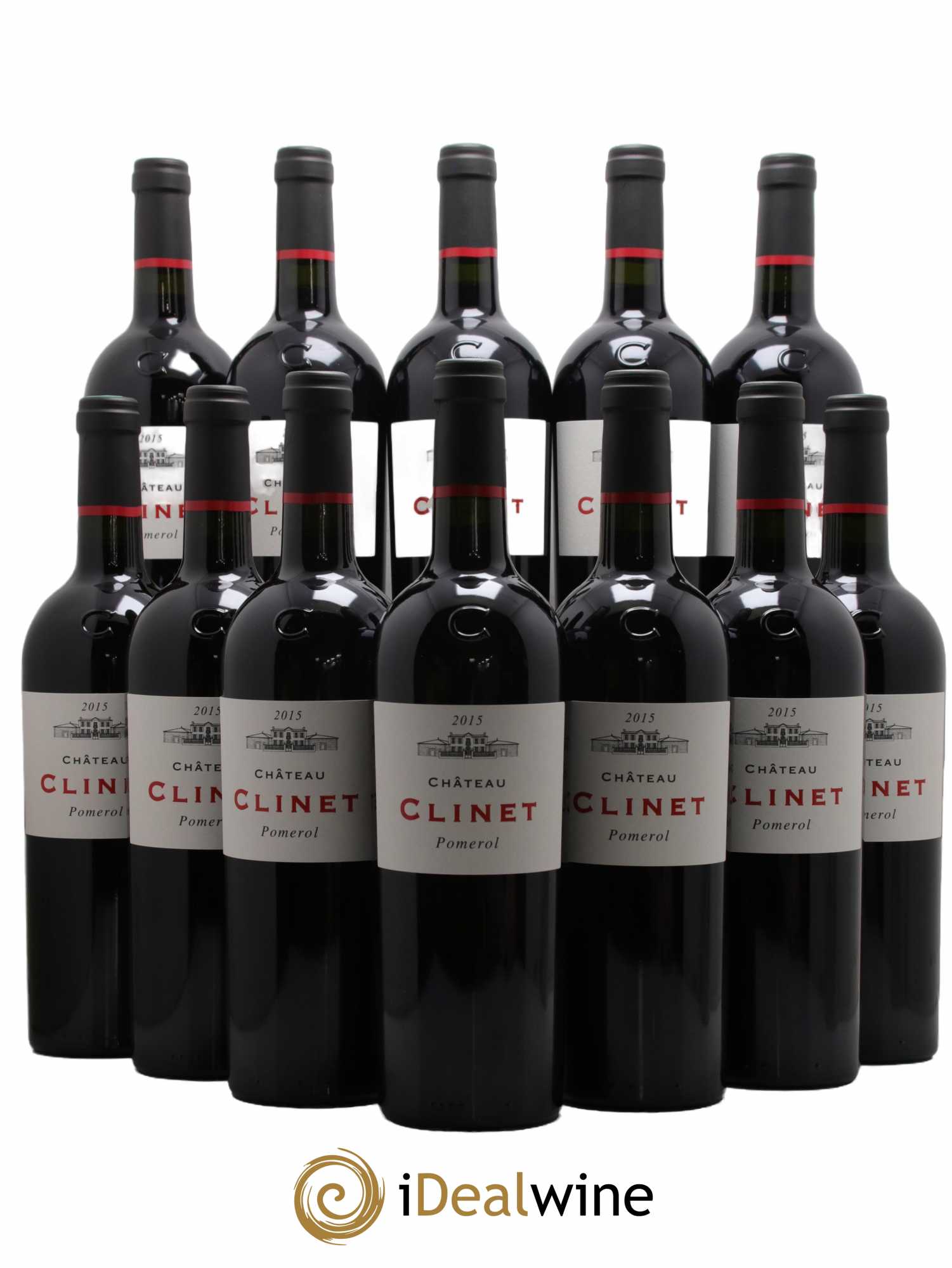 Château Clinet  2015 - Lot de 12 Bouteilles