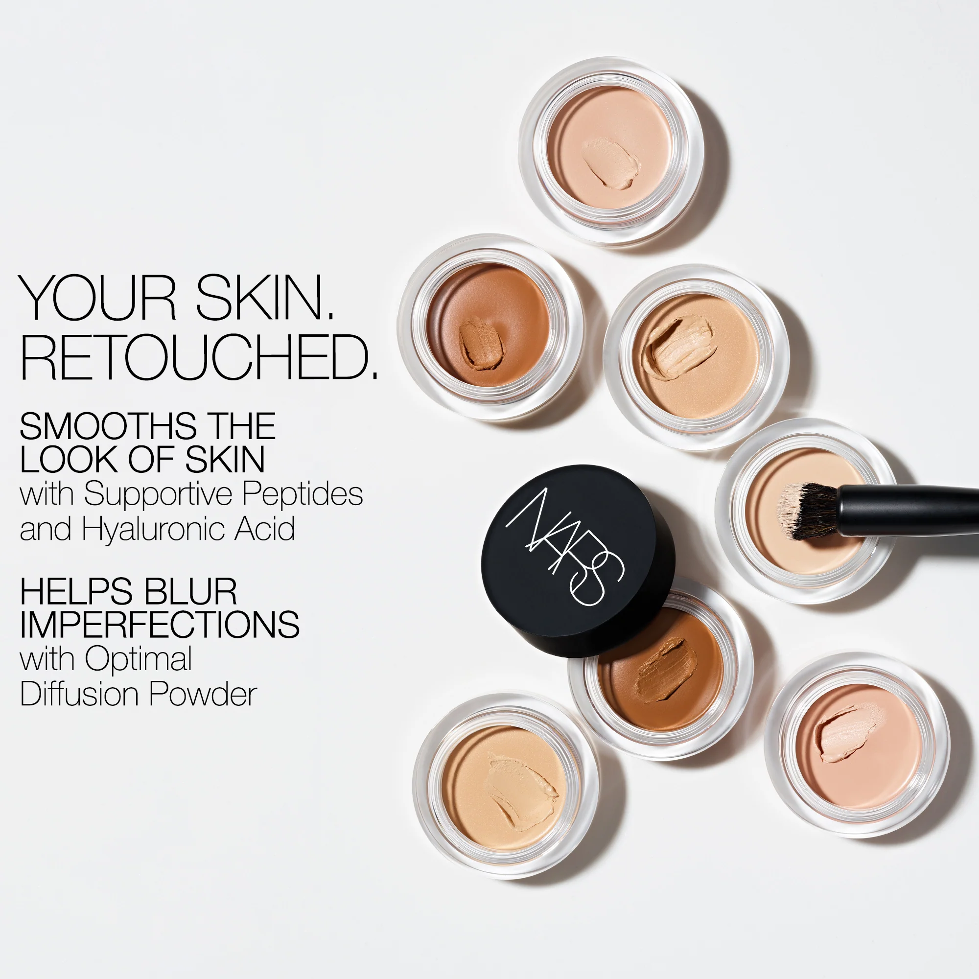 Zachte matte complete concealer - Gezichtsconcealer