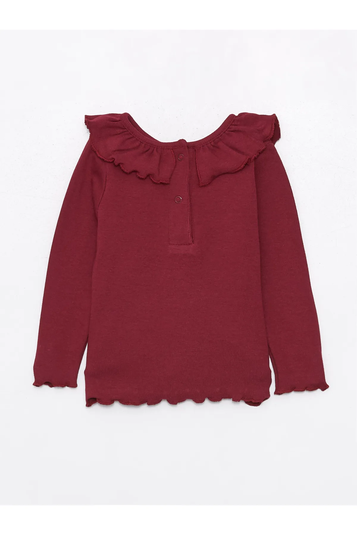 LC Waikiki  2-teiliges Set aus bedruckter Langarmbluse und Leggings für Babys mit Rundhalsausschnitt