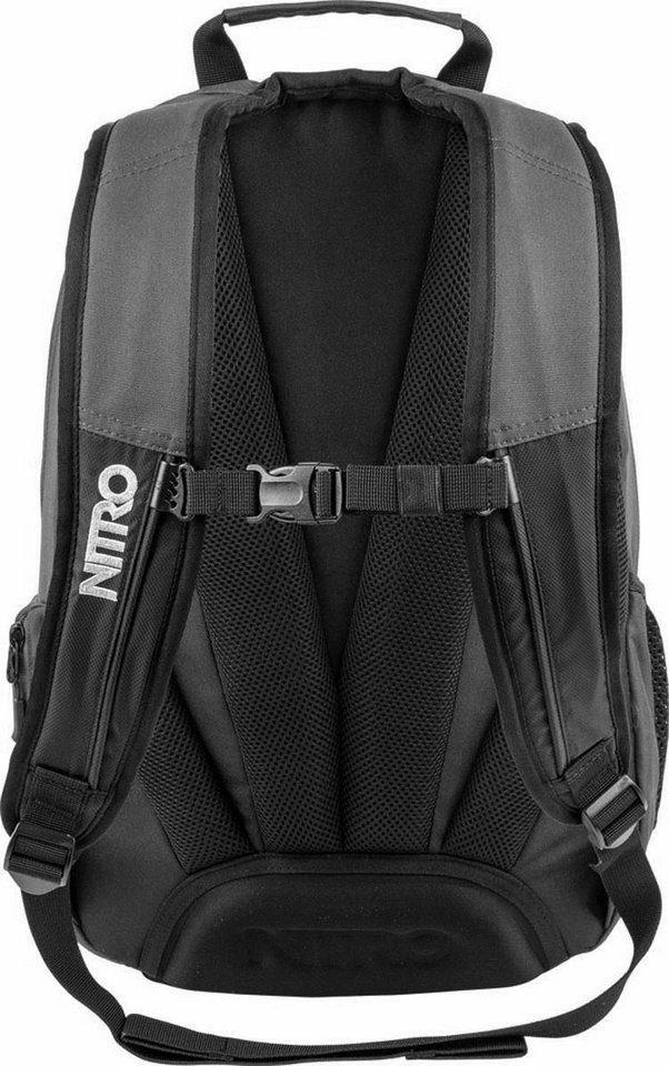 NITRO Schulrucksack Stash 29, Blur Blue Trims