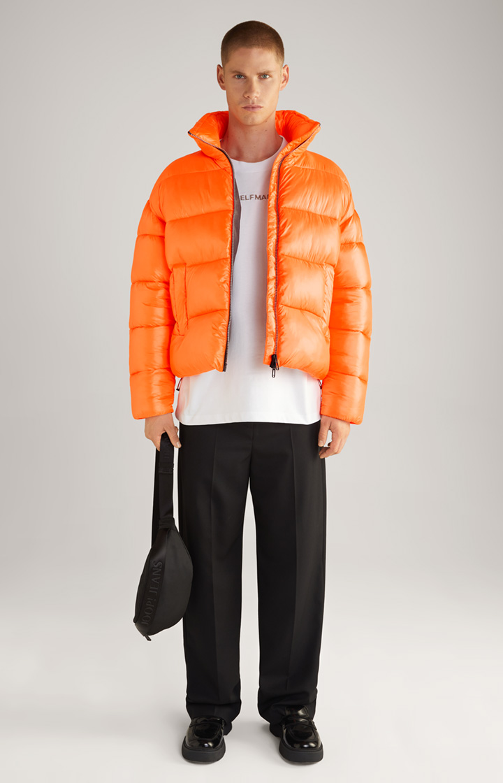 Unisex-Steppjacke in Orange