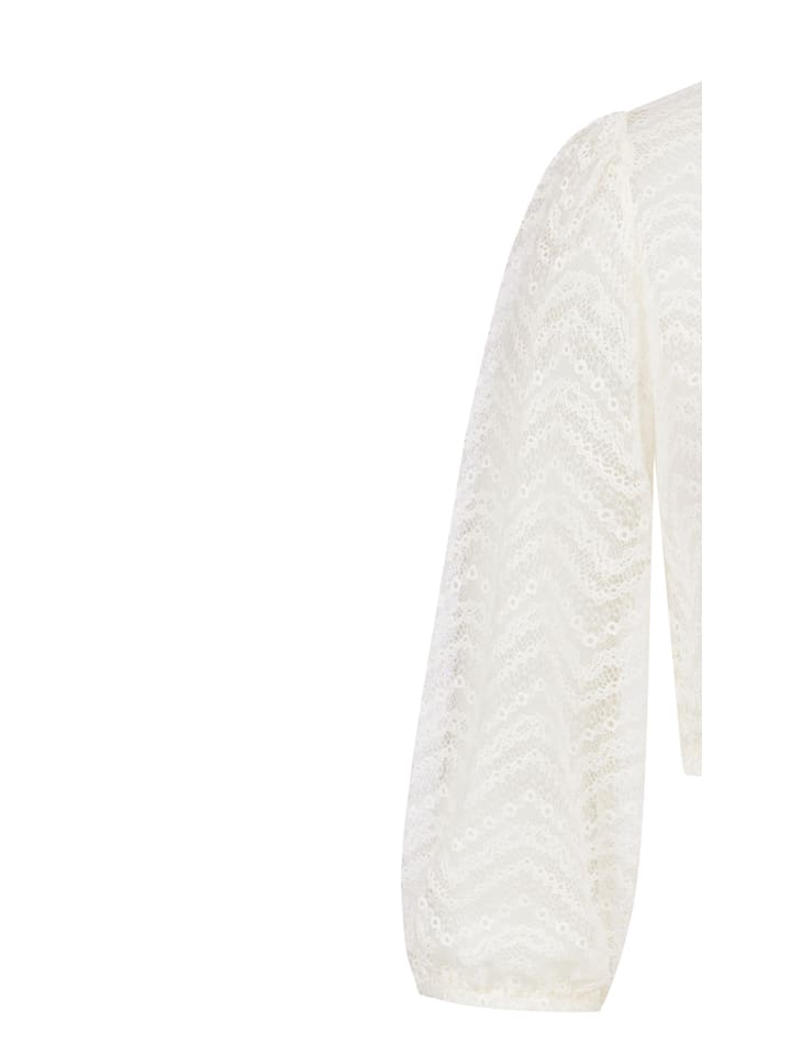 Nübler Dirndlbluse langarm Veronika in Creme günstig kaufen