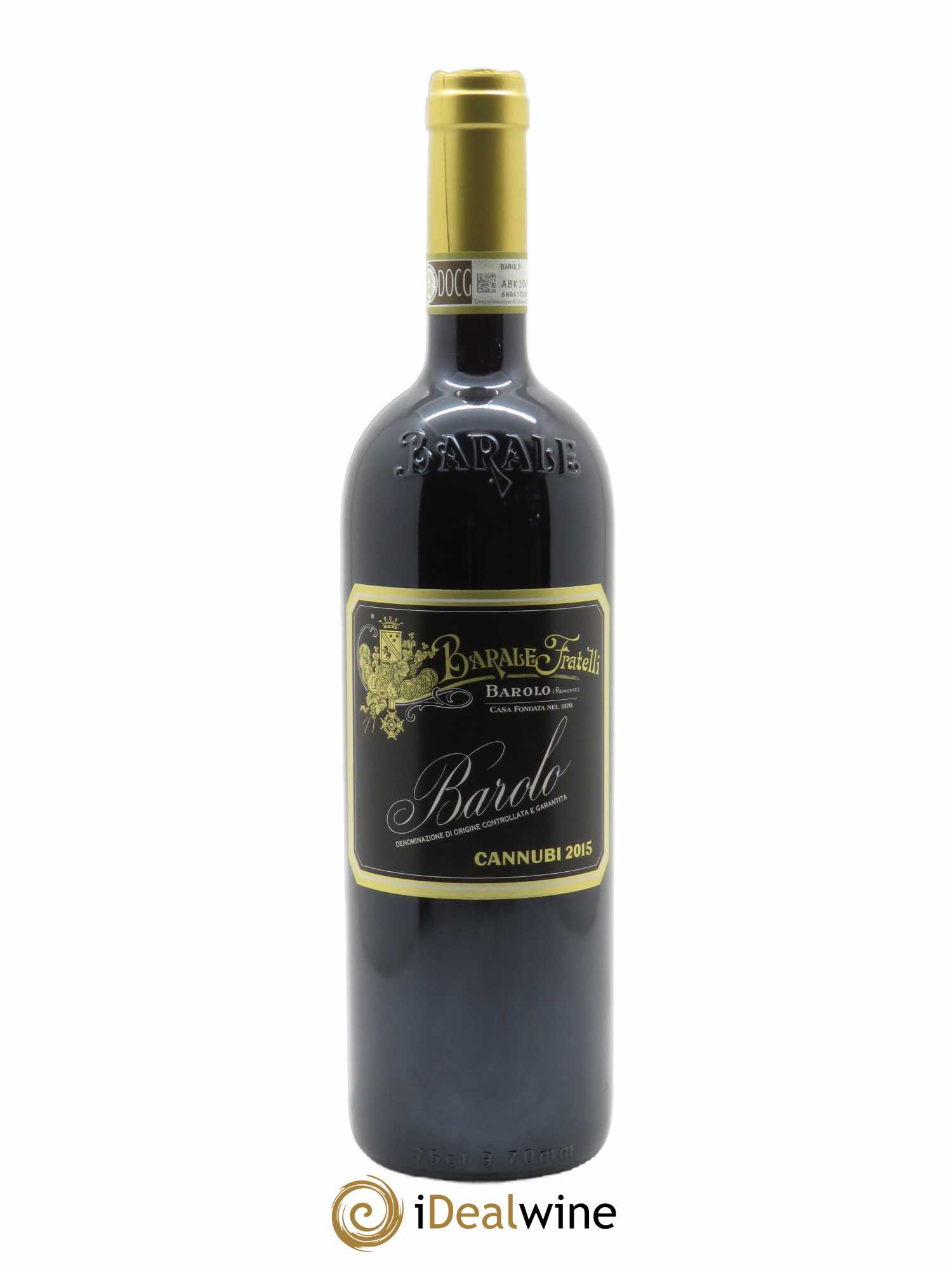Barolo DOCG Barale Fratelli Canubi  2015 - Lot de 1 Bouteille