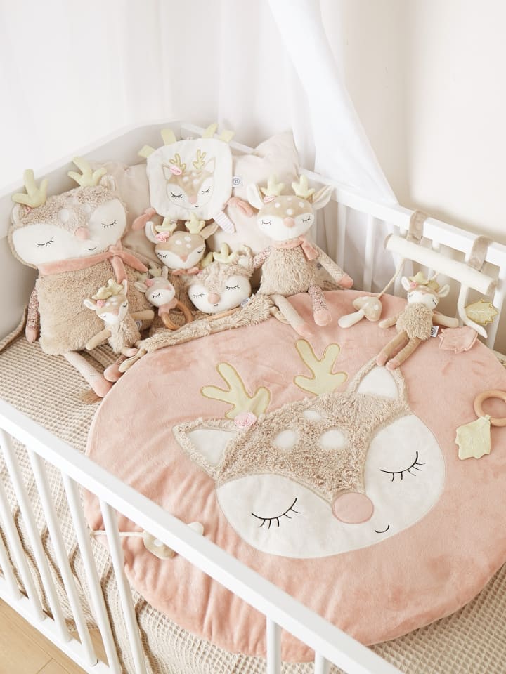 Bieco Spielwaren Kuscheltier Plüsch Großes Reh - ab Geburt in Beige günstig kaufen onesize