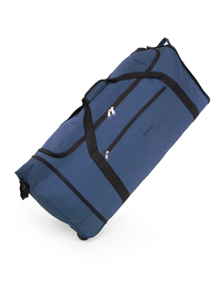 Hauptstadtkoffer blnbag M4 – leichte Reisetasche, faltbar, mit Rollen in Dunkelblau günstig kaufen onesize