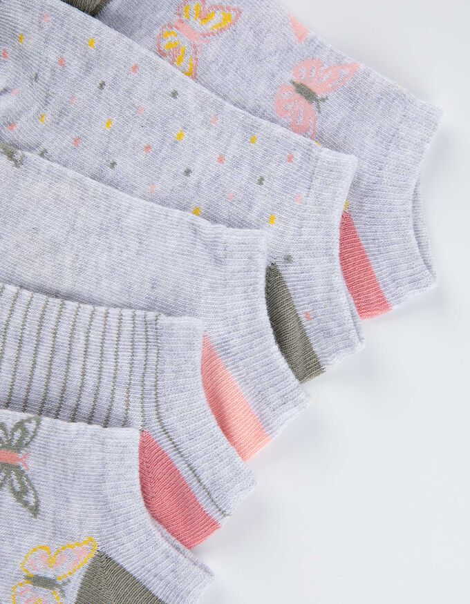 Sneakersocken - 5er-Pack