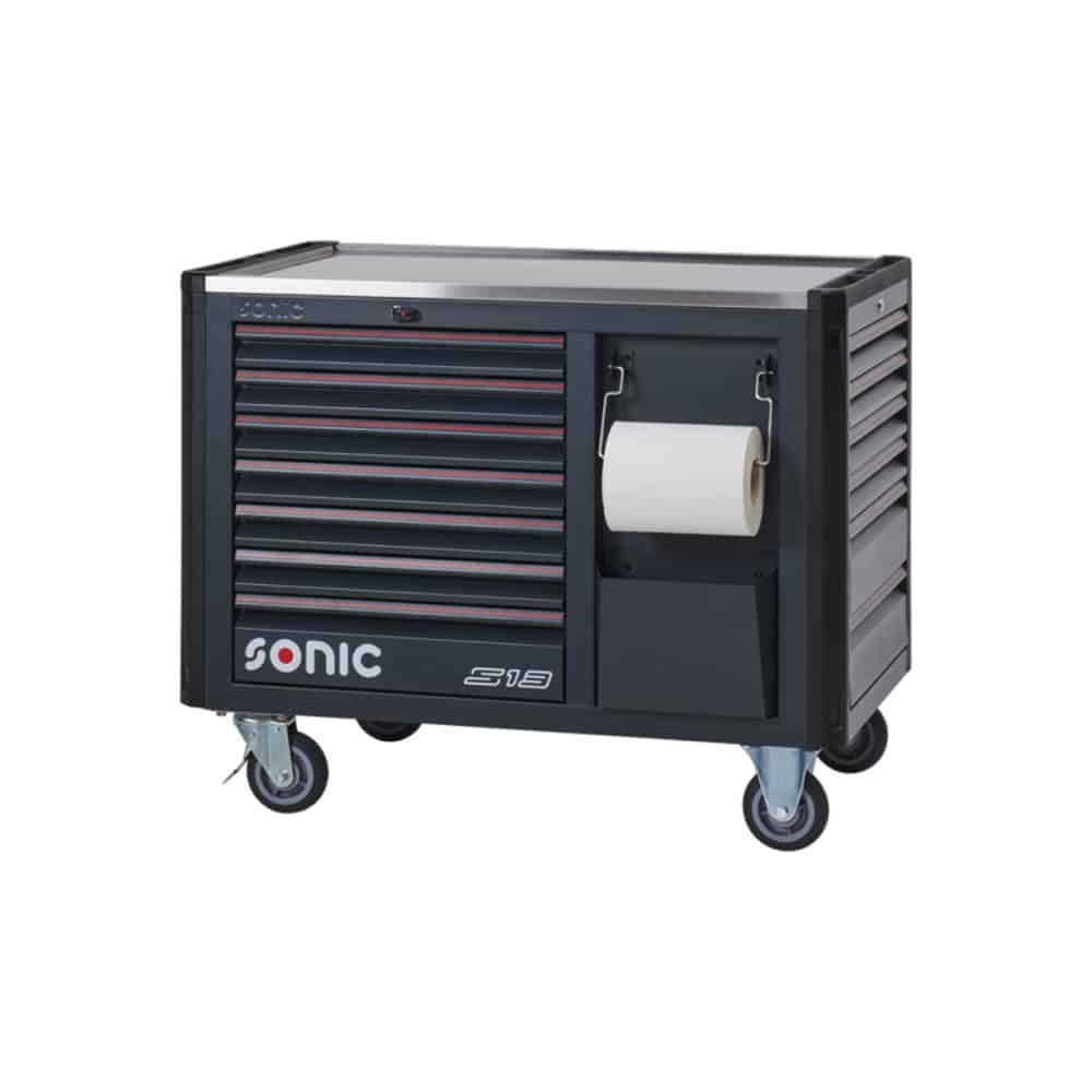 Cărucior de scule Sonic 723680 umplut | NEXT S13 | 236 de piese